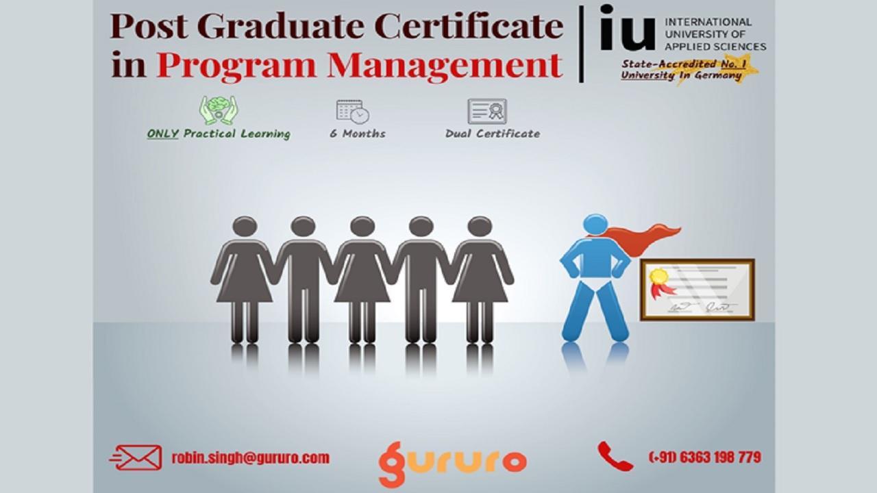 Gururo.com collaborates with IU University, Germany to Offer Post Graduate in Program Management