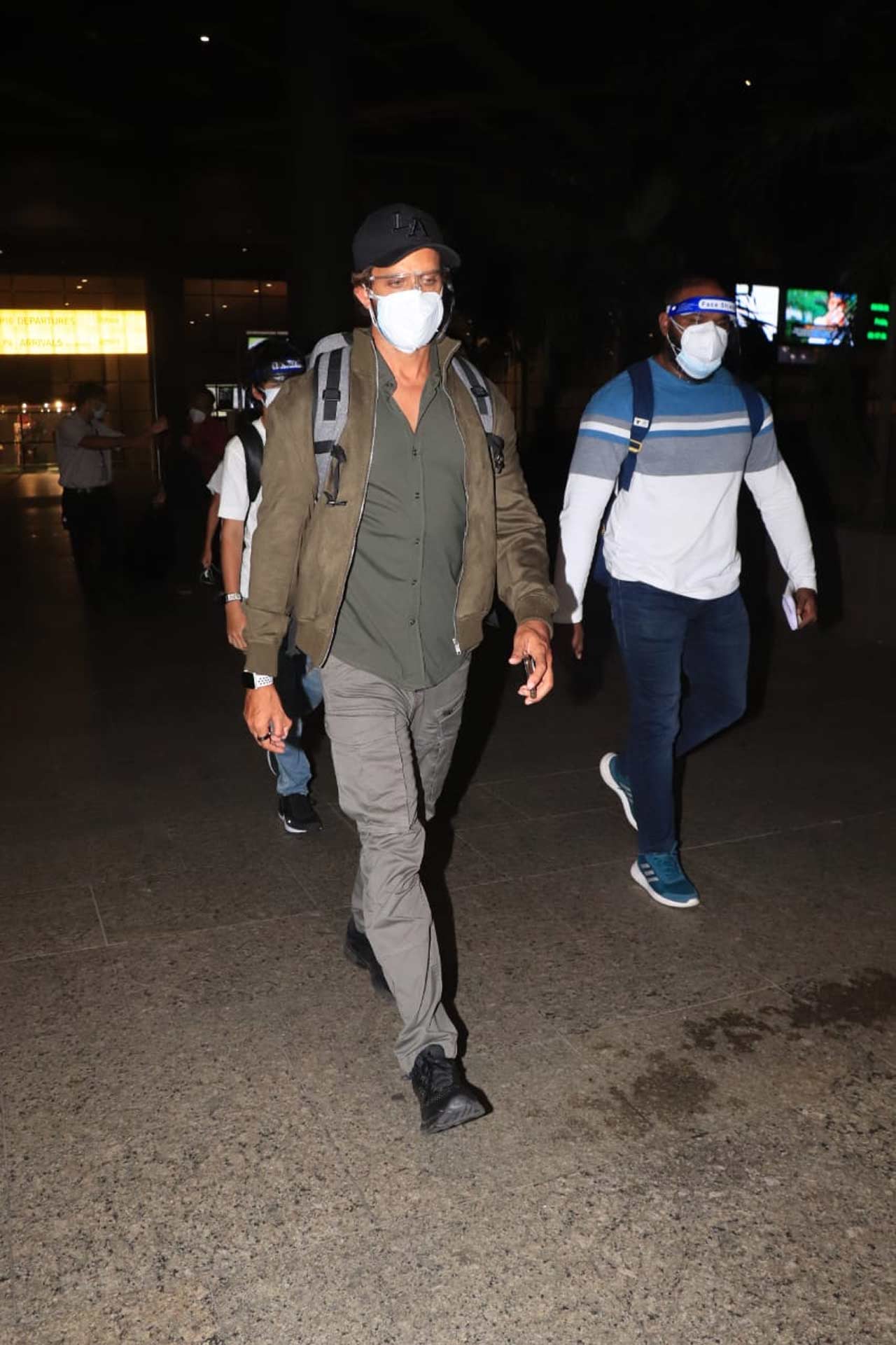 Hrithik Roshan, the Krrish actor, was also clicked at the Mumbai airport. Speaking about their work fronts, Hrithik would be next seen in 'Fighter' with superstar Deepika Padukone, while the buzz is strong for 'Krrish 4' as well.