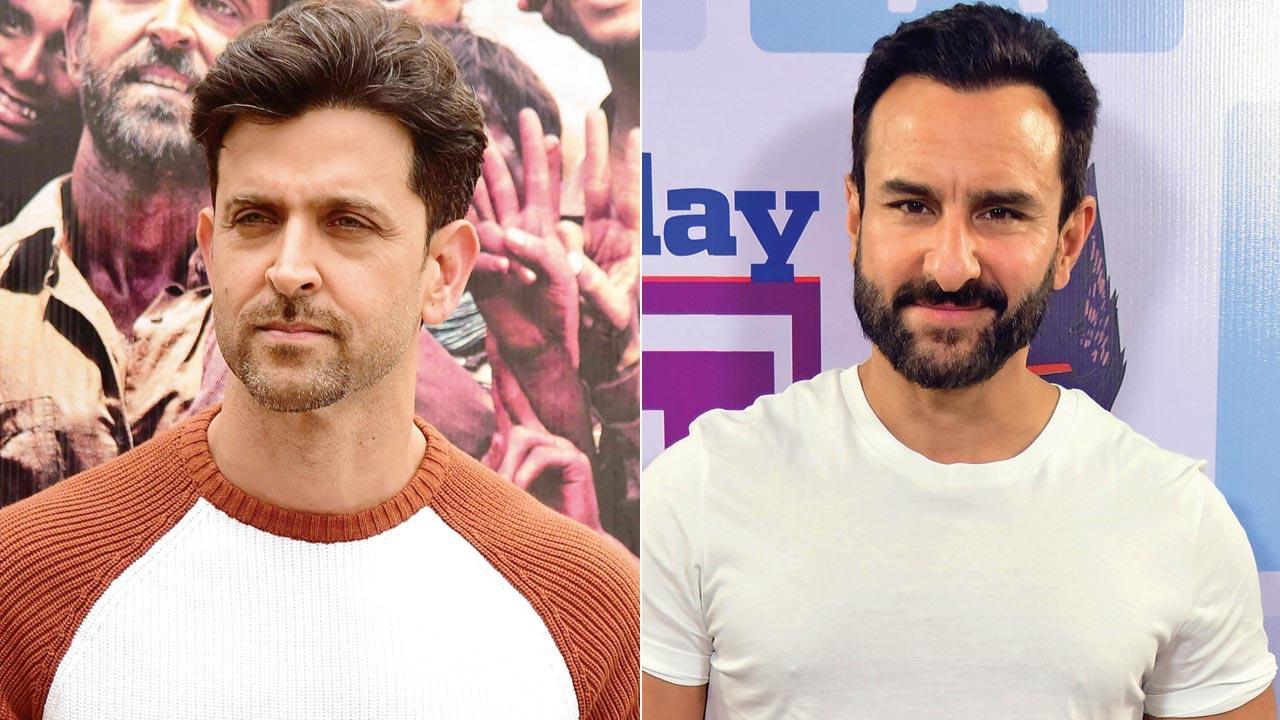 Hrithik Roshan and Saif Ali Khan to lock horns in Serbia