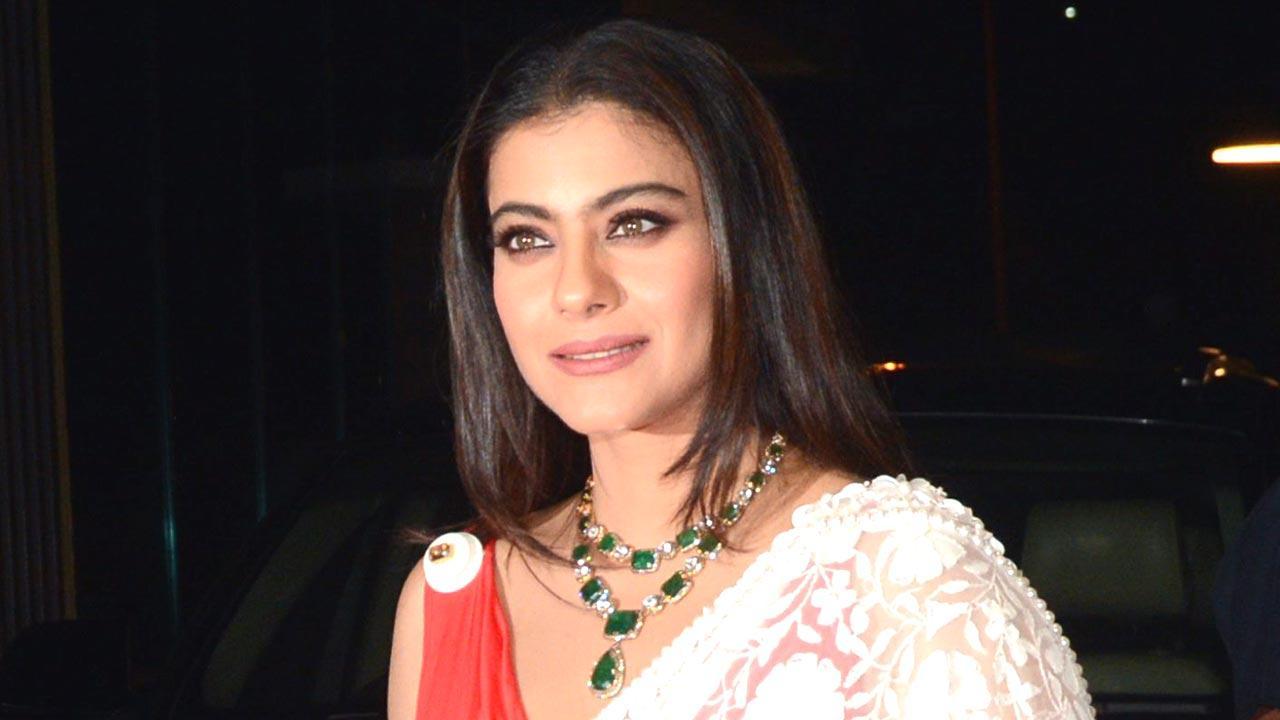 Kajol shares BTS picture from sets as she kickstarts filming