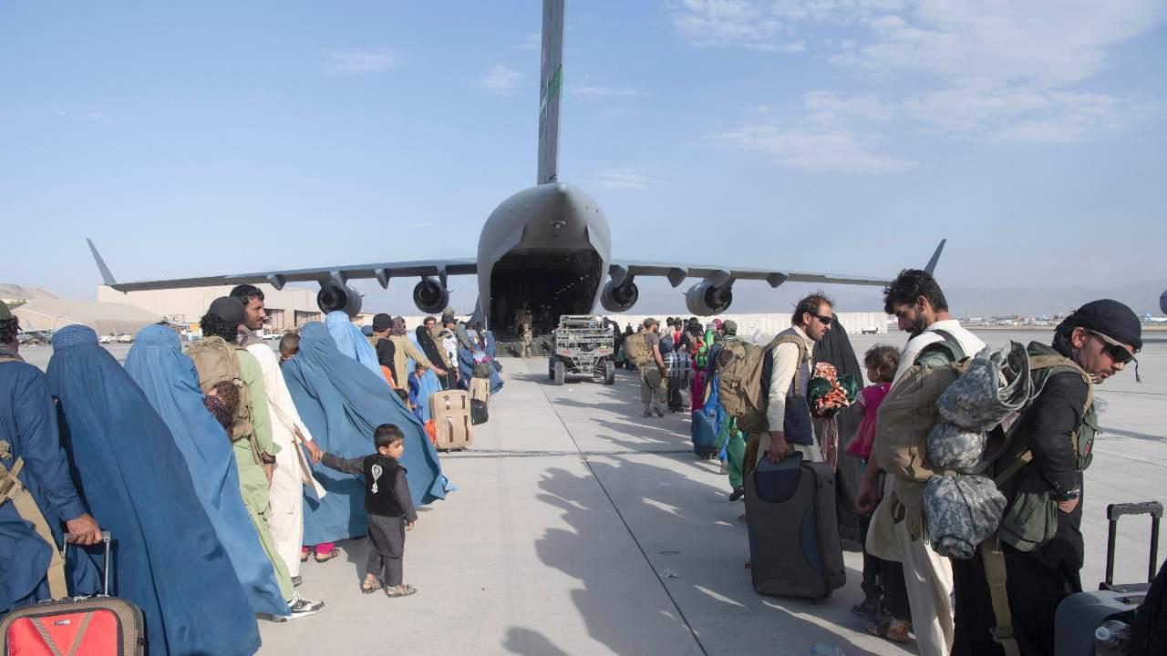 Taliban largely seal off Kabul airport as airlift winds down