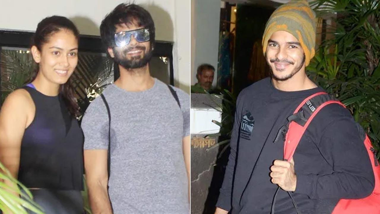 Shahid Kapoor joins brother Ishaan Khatter for impromptu jig