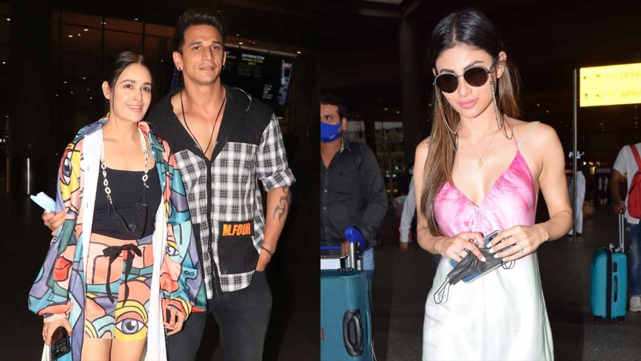 Airport Diaries: Mouni, Prince Narula with Yuvika, Arpita with family clicked