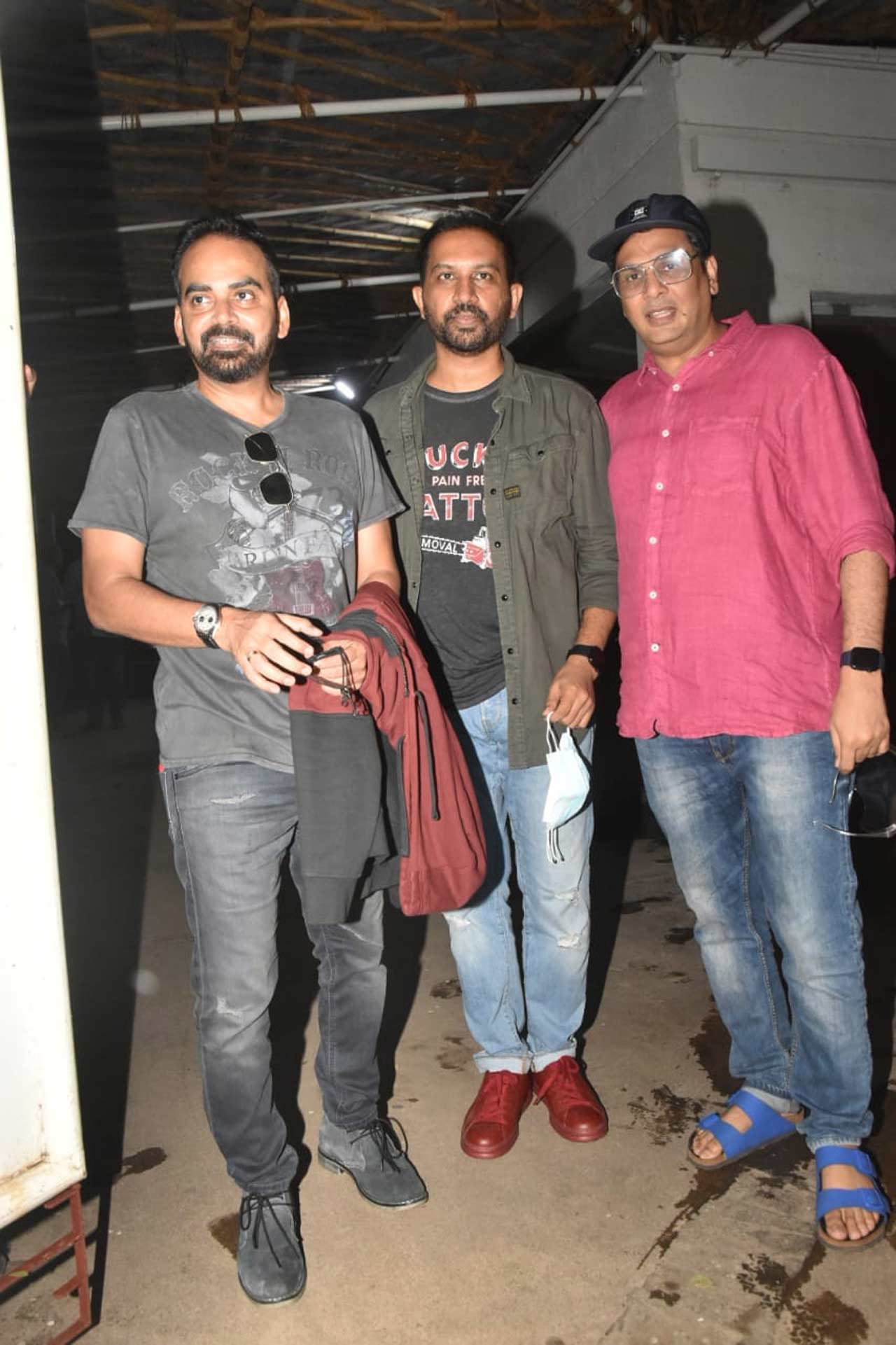 Raj & DK with Mukesh Chhabra at the special screening. 