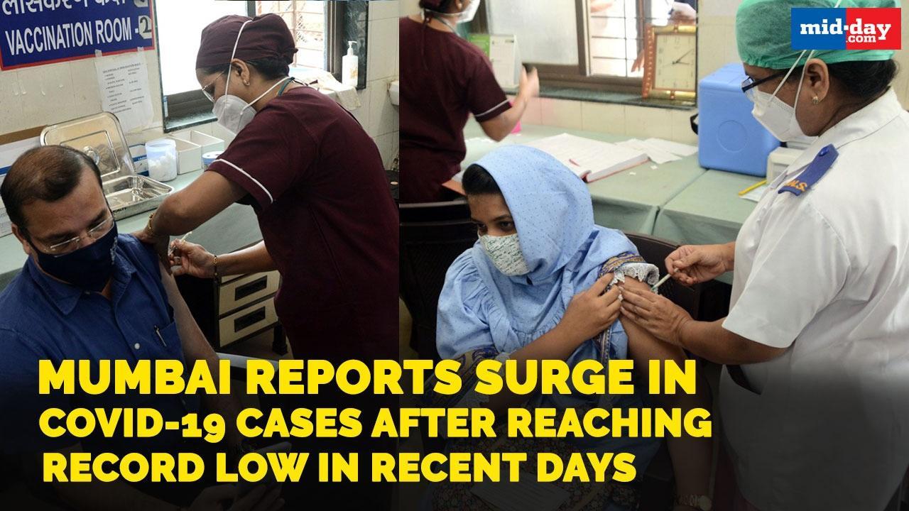 Mumbai reports surge in Covid-19 cases after reaching record low in recent days