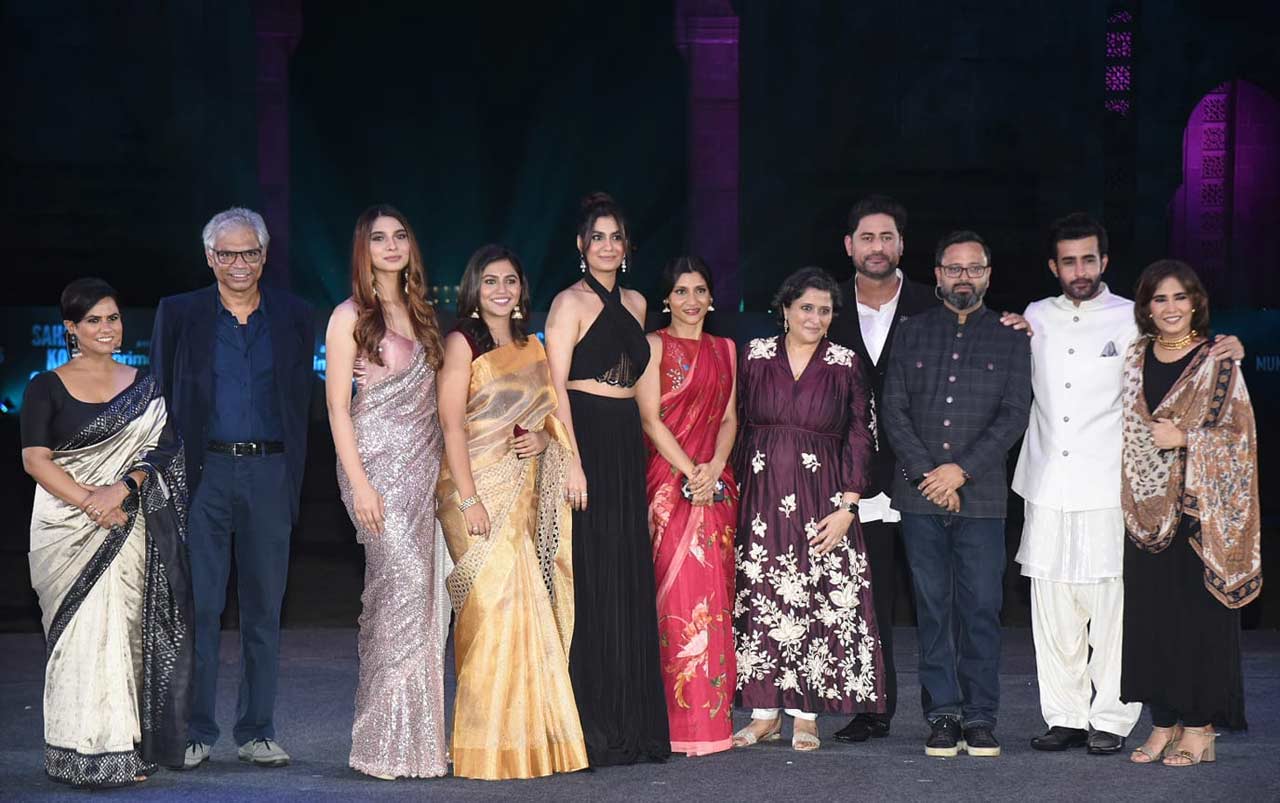 Stars Konkona Sen Sharma, Mohit Raina, Tina Desai, Shreya Dhanwanthary, Satyajeet Dubey, Natasha Bharadwaj, Mrunmayee Deshpande, Prakash Belawadi were also present at the event.