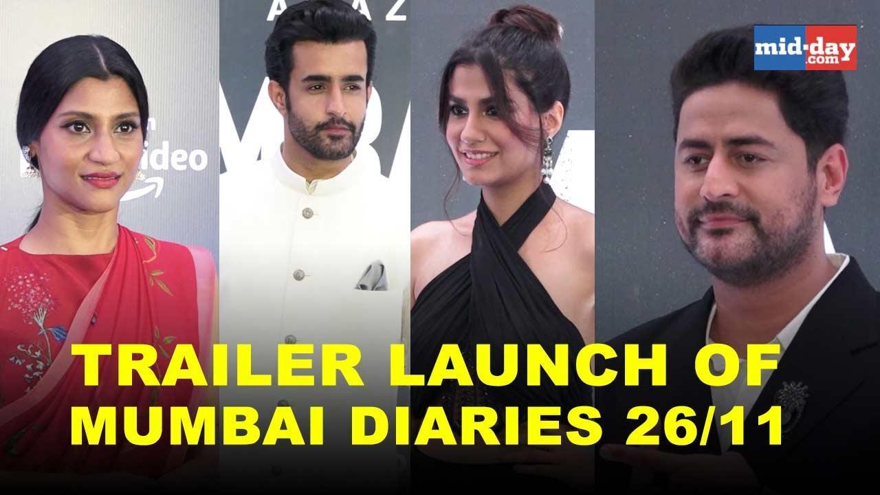 Konkana Sen, Mohit Raina and others at Mumbai Diaries 26/11 trailer launch