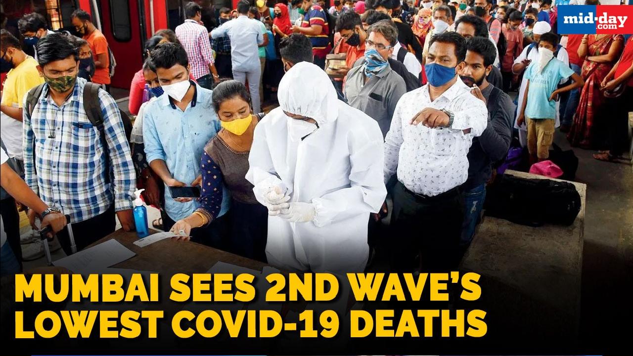 Mumbai sees 2nd wave’s lowest Covid-19 deaths