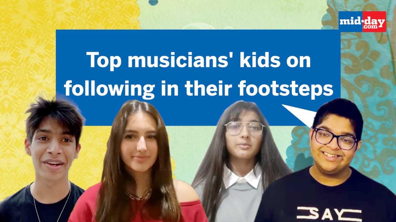 Top musicians' kids on following in their footsteps