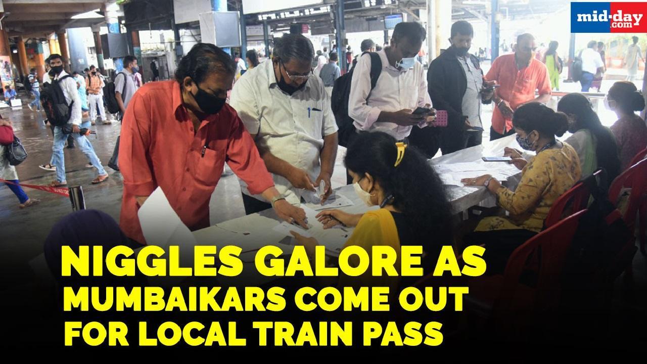 Niggles galore as Mumbaikars come out for local train pass