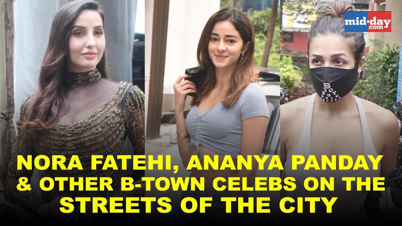 Spotted: Nora Fatehi, Ananya Panday and B-town celebs on the streets of Mumbai