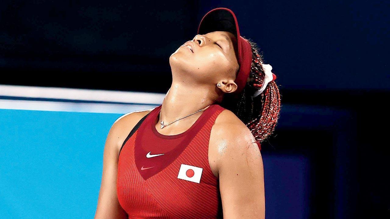 Emotional return for Osaka
