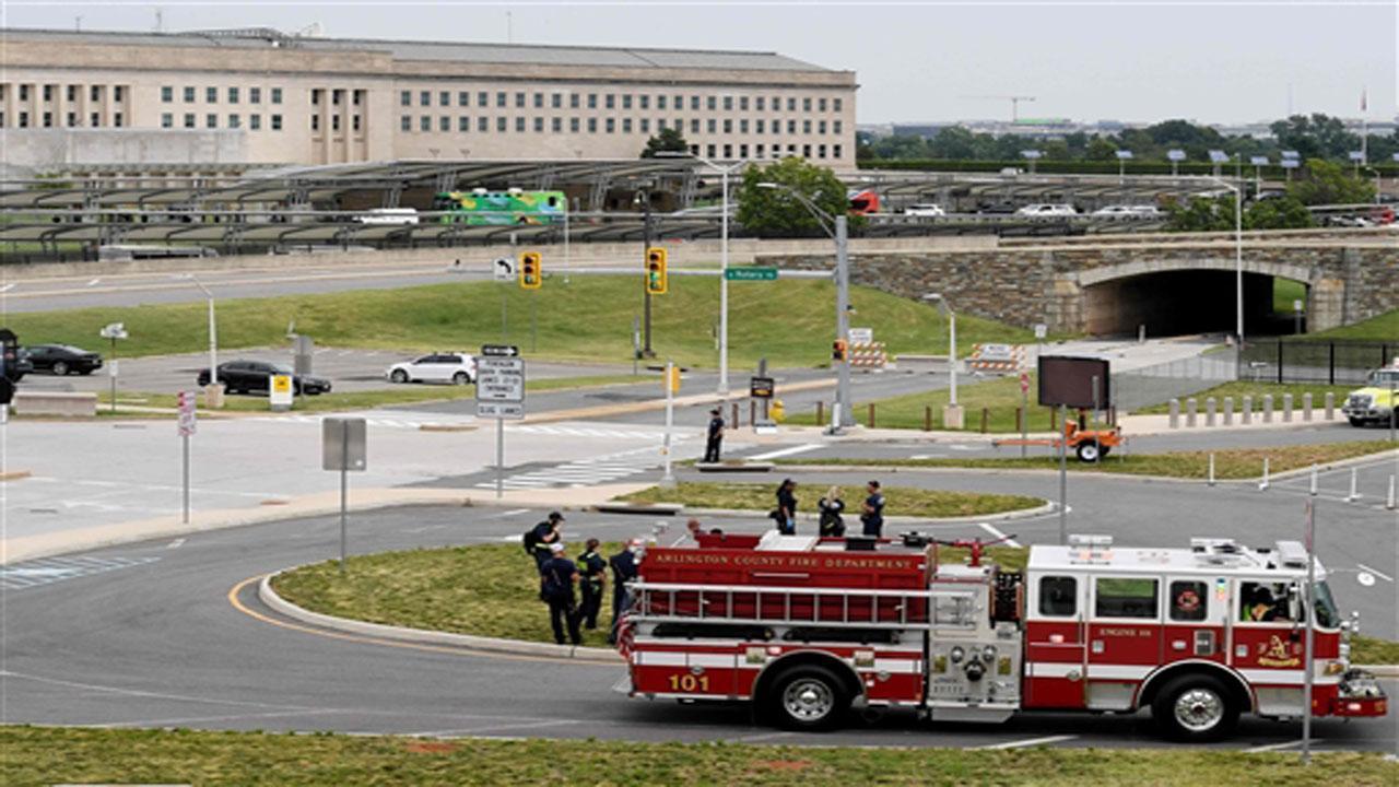 Pentagon lifts lockdown after gunshots fired near Metro bus station