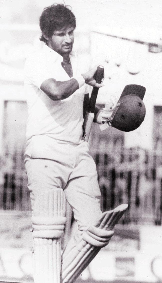 Sandeep Patil also famously hit Bob Willis for six fours in an over during the 1982 Manchester Test