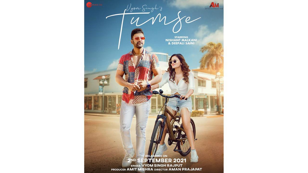 Tumse featuring Nishant Malkani and Deepali Saini to release on 2nd September; poster out now!