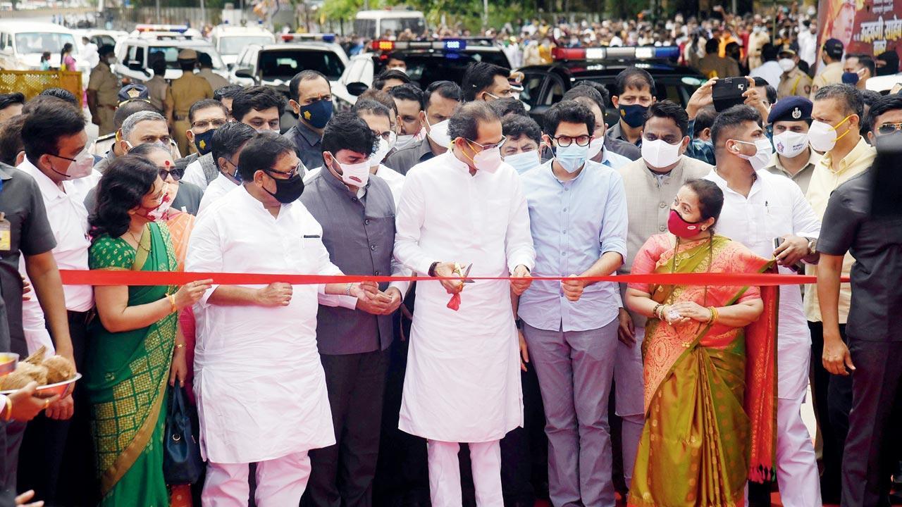 Maharashtra CM Uddhav Thackeray inaugurates flyover, but tells BMC to smoothen bumps
