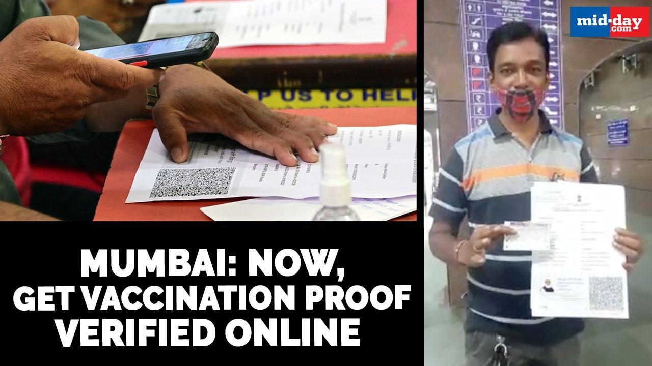 Mumbai: Now, get vaccination proof verified online