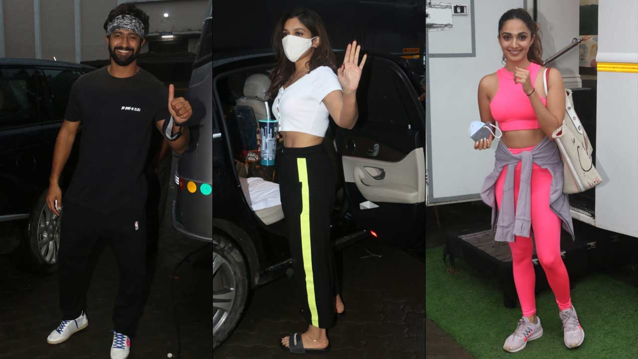 Kiara Advani, Vicky Kaushal and Bhumi Pednekar were snapped shooting in the city. On the work front, Kiara was last seen in 'Shershaah,' Vicky is currently shooting for 'Sam Bahadur' and 'Mr. Lele.'