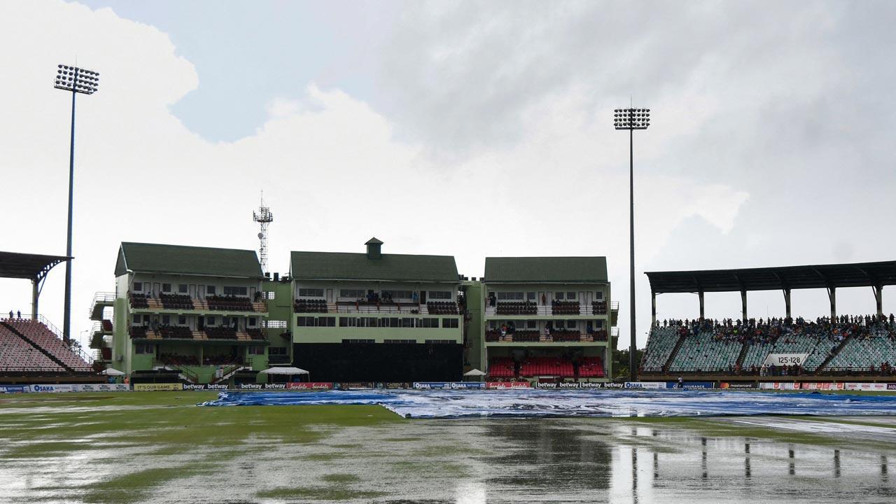Rain wipes out third West Indies-Pakistan T20I; visitors lead series 1-0