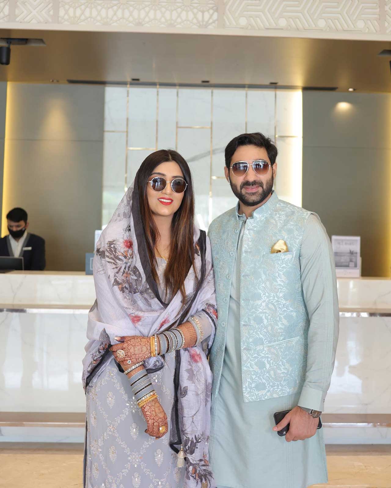 Shireen Mirza-Hasan Sartaj
Yeh Hai Mohabbatein actress Shireen Mirza tied the knot with Delhi-based IT professional Hasan Sartaj in a traditional nikah ceremony on October 23 in Jaipur. 