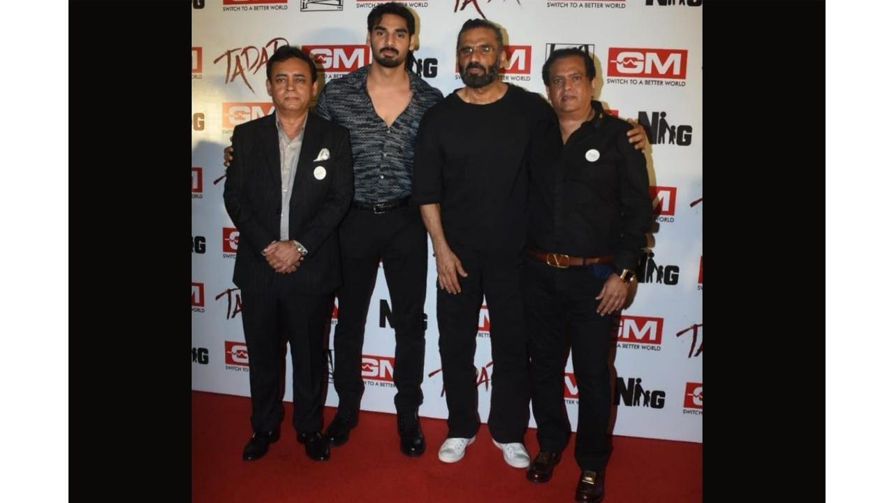 Special screening of Ahan Shetty starrer 'Tadap' by GM, got a great response from the people