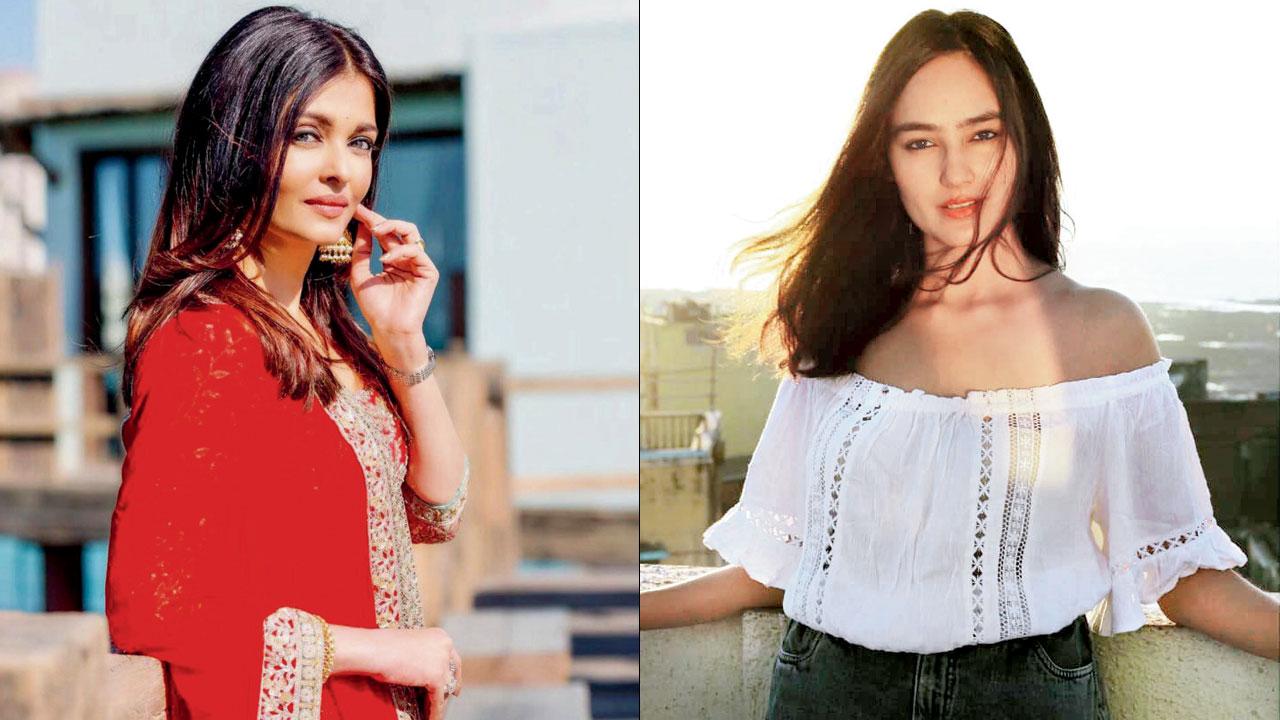 Aishwarya Rai Bachchan and Monika Panwar 