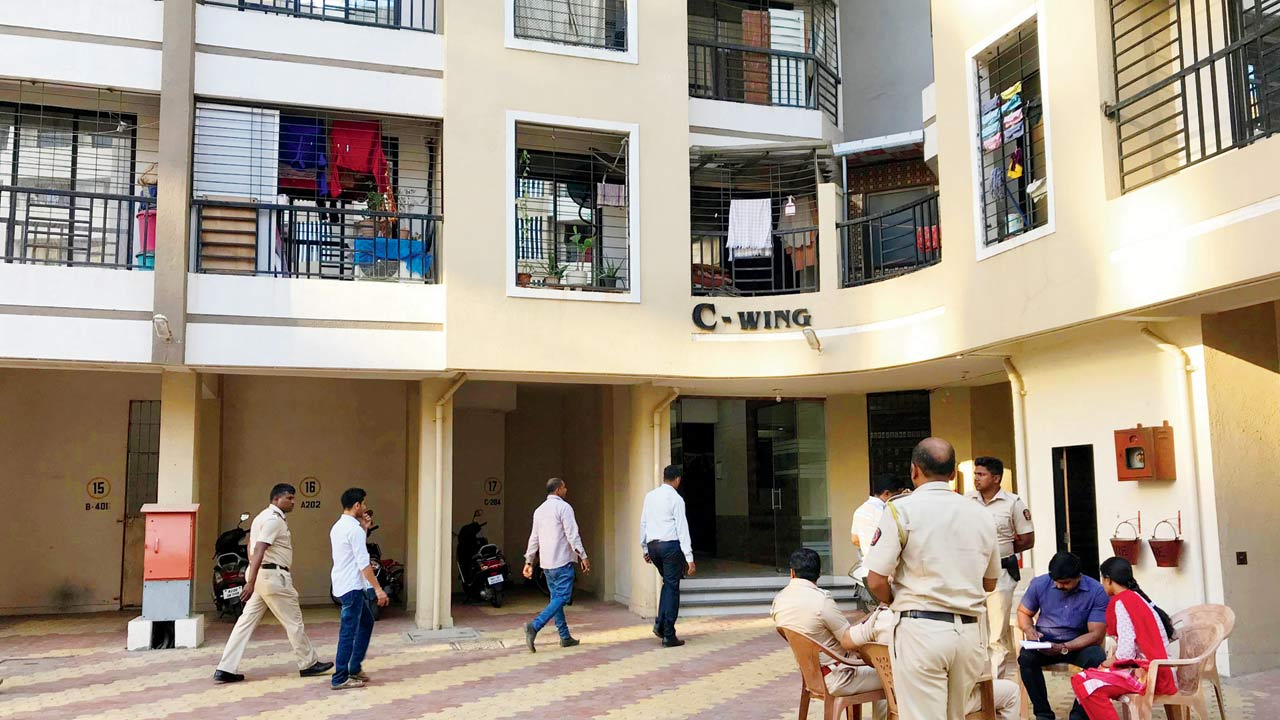 Bachraj Paradise, Virar West, where Ganesh Kolhatkar was murdered