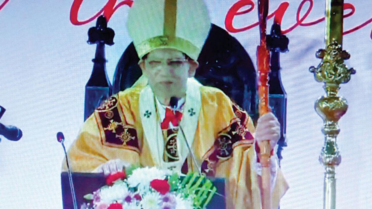  The Archbishop at Christmas Eve service