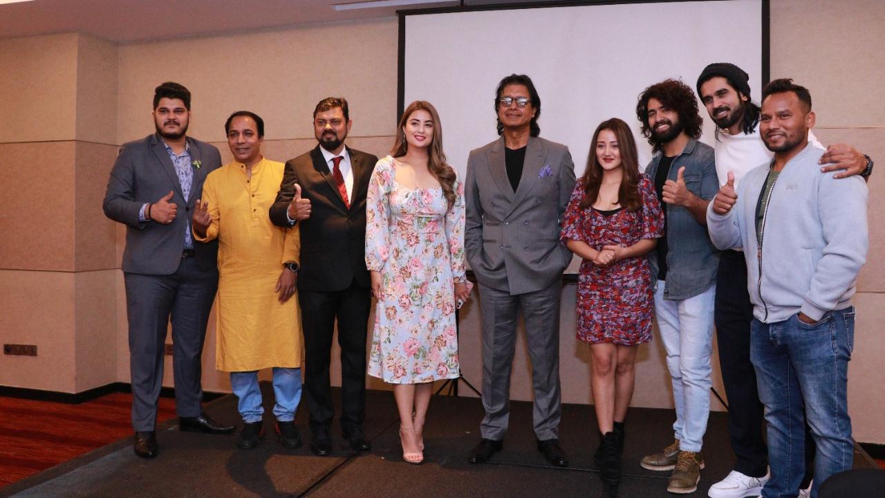 Song 'Chehra' was launched with much funfare in Mumbai