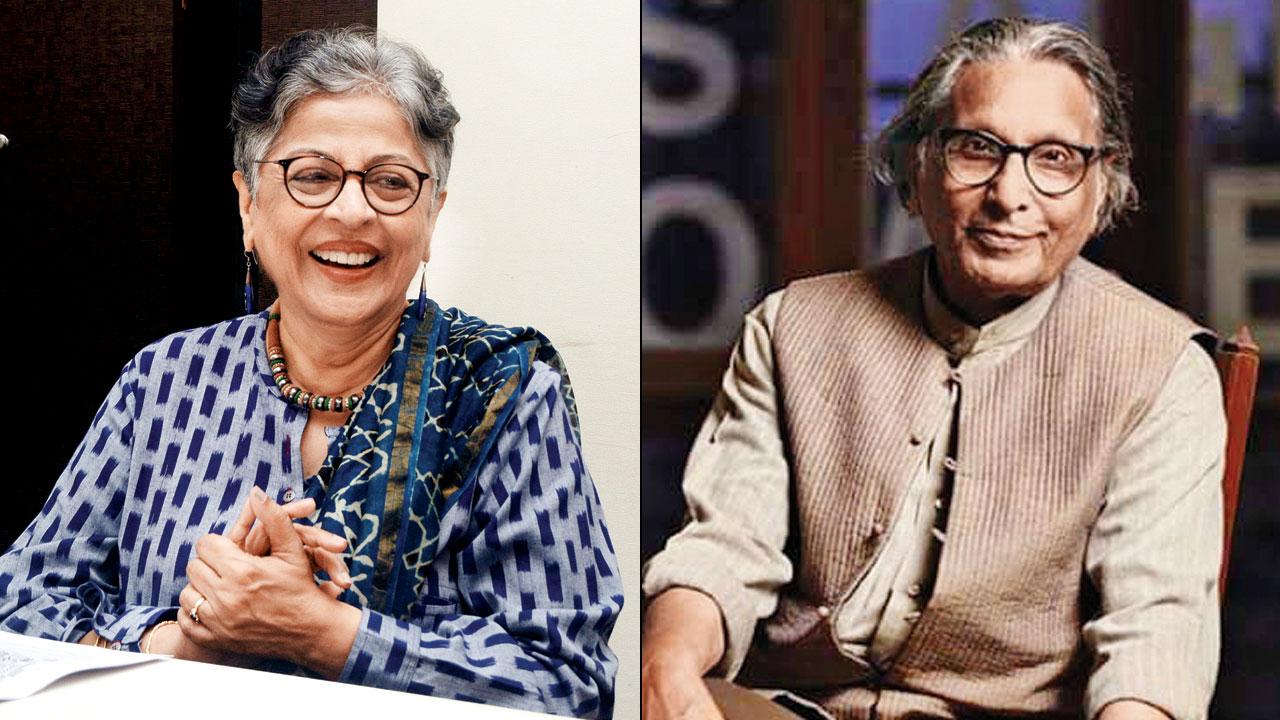 Brinda Somaya and Balkrishna Doshi