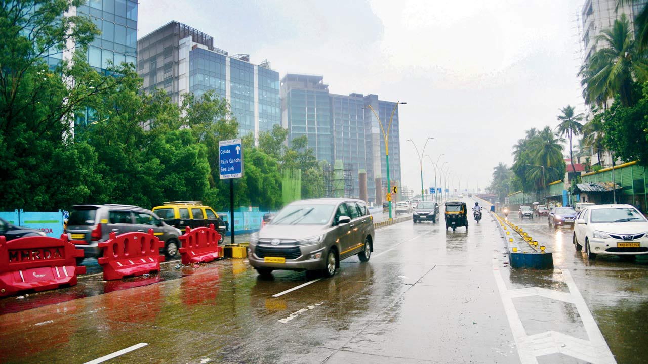 The Kalanagar junction flyover at Bandra East is also on the radar. Pic/Pradeep Dhivar
