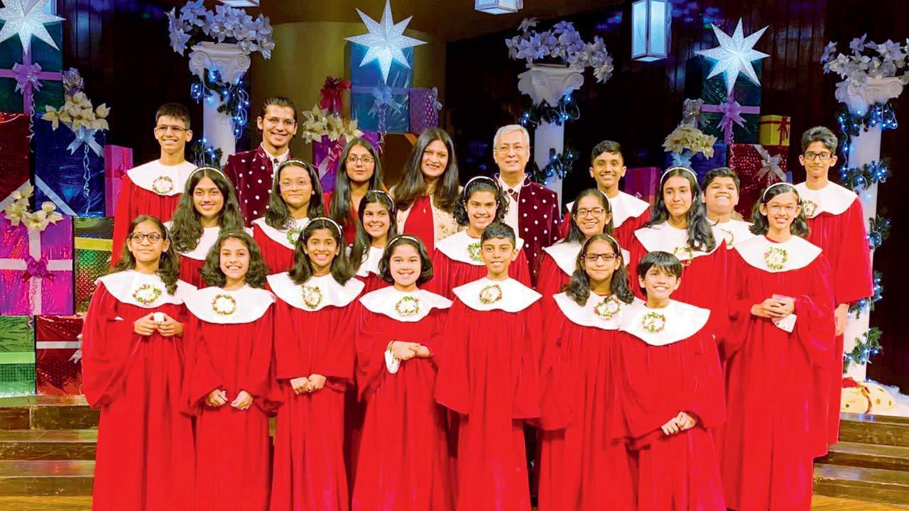Christmas choir dress shop