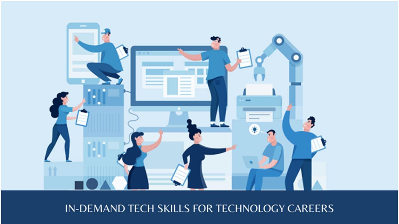 In-demand tech skills for technology careers