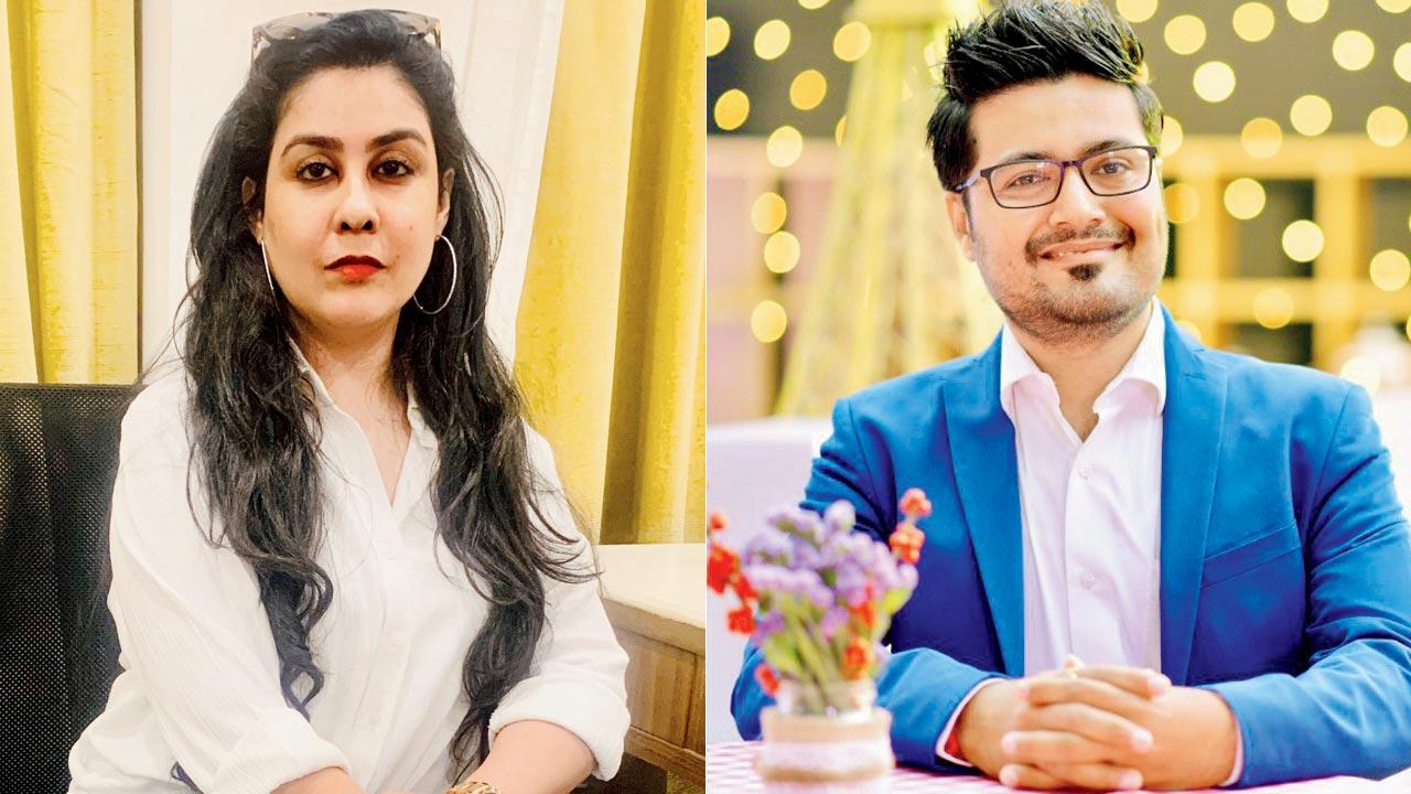 Ramssha Hamllani and Nikul Ganatra