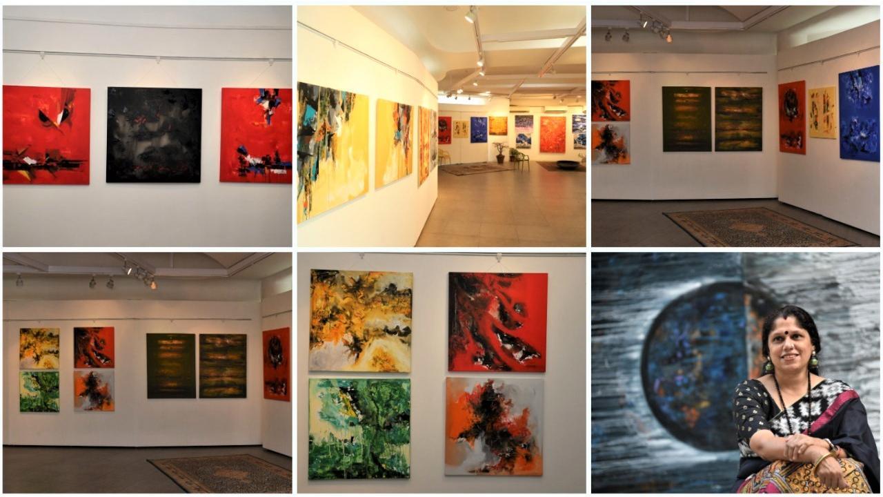 Dr Shefali Bhujbal showcases her first exhibition ‘Anavarnam’ --Unveiling the Passion