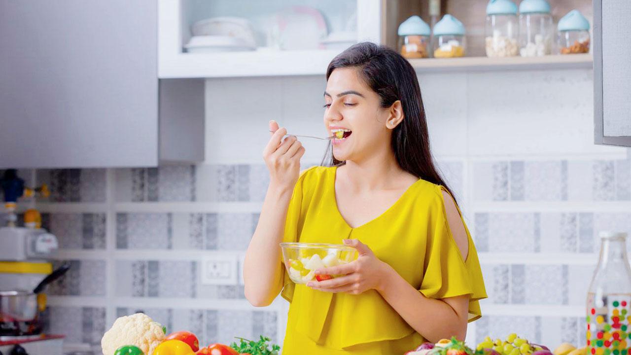 Eating healthy can help build immunity