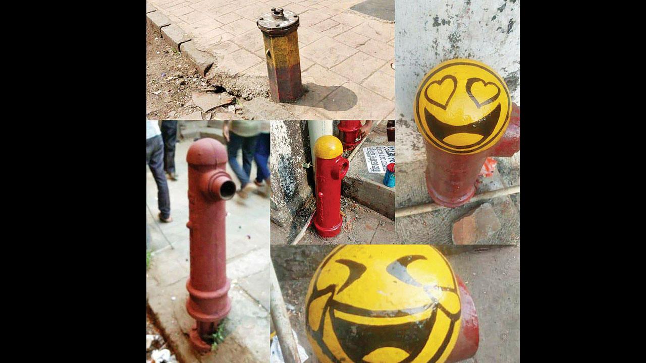 Happy, snappy, new year,  with the new-look fire hydrants