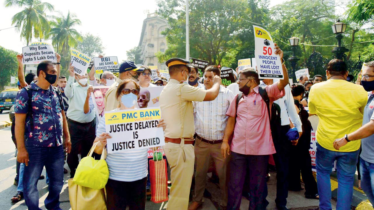 Demonstrations and desperation sum up the plight of the customer. Pics/Suresh Karkera