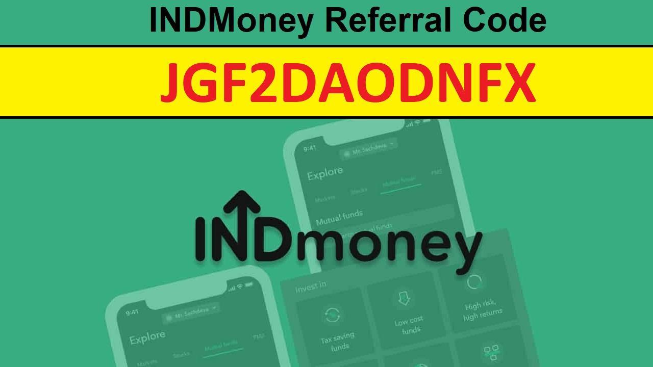 INDMoney Referral Code JGF2DAODNFX, Get Rs.150 Bonus