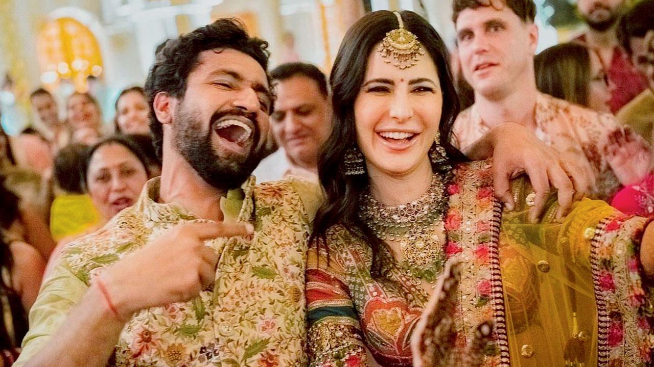 Have you heard? Vicky Kaushal and Katrina Kaif made merry on Punjabi and Bollywood chartbusters