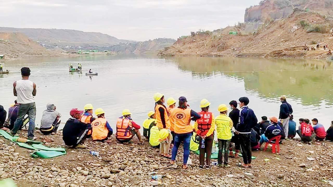 Landslide in Myanmar mining area leaves dozens missing
