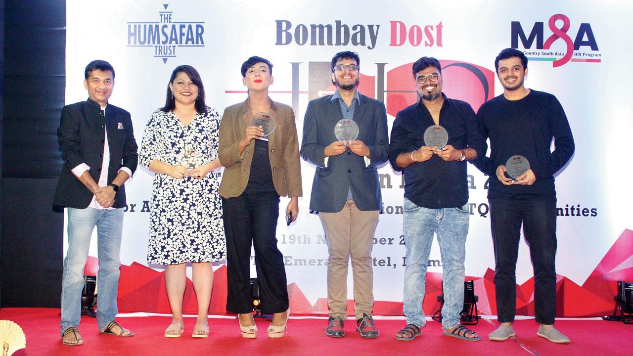 The winners of the previous edition of the awards event