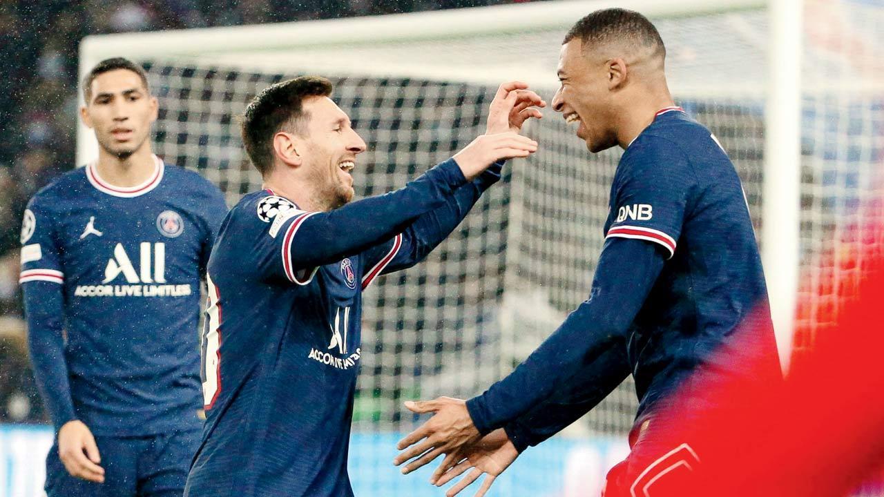 Messi, Mbappe bruise Brugge