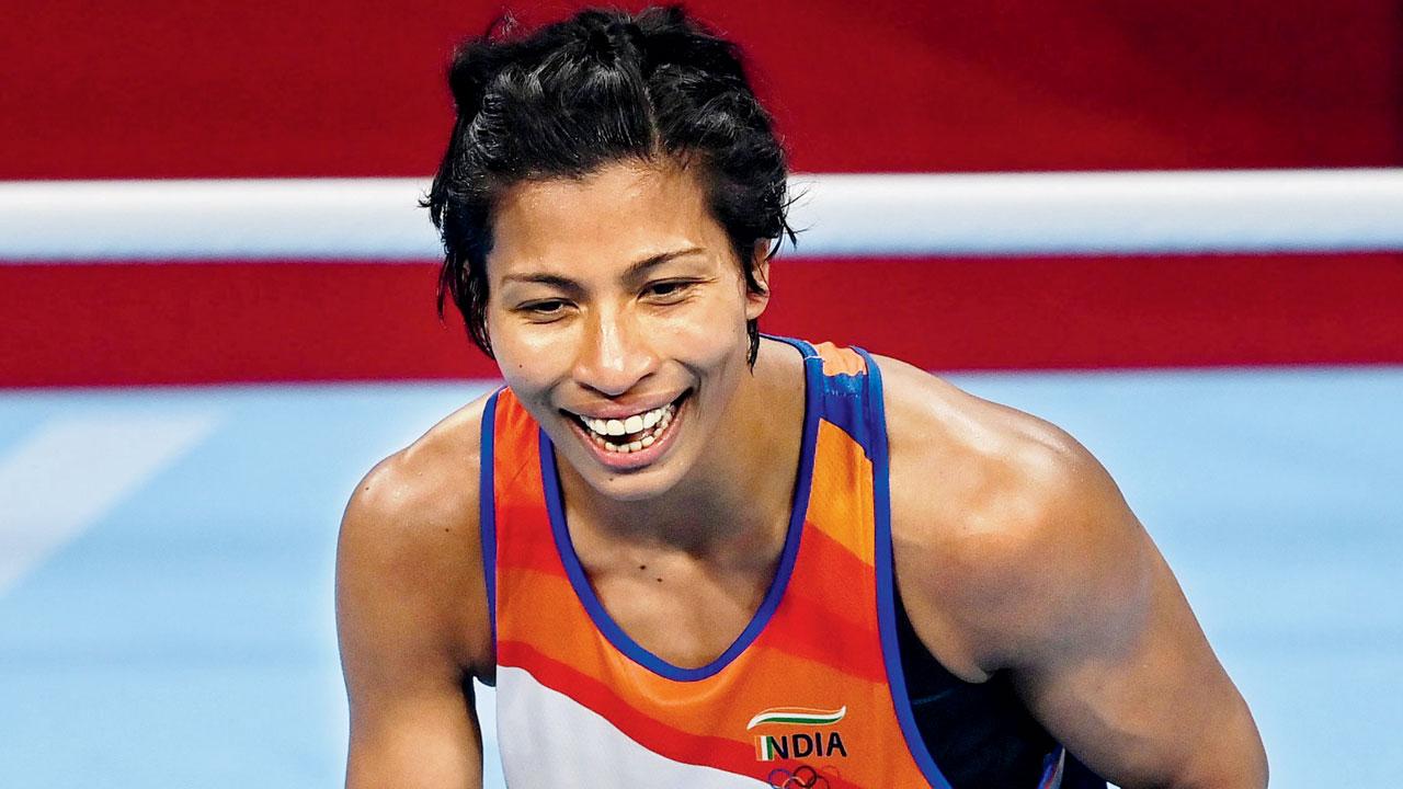 Tokyo 2020 bronze medal-winning boxer Lovlina Borgohain. Pic/Getty Images