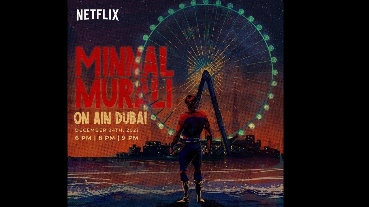 'Minnal Murali' teleports to UAE, film's AV montage lights up Ain Dubai