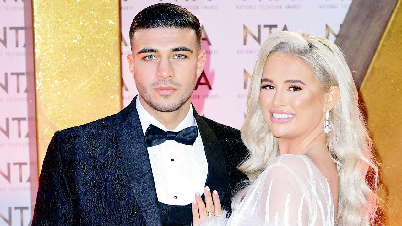Brit TV star Molly-Mae Hague and boxer Tommy Fury argue like 'cats and dogs'