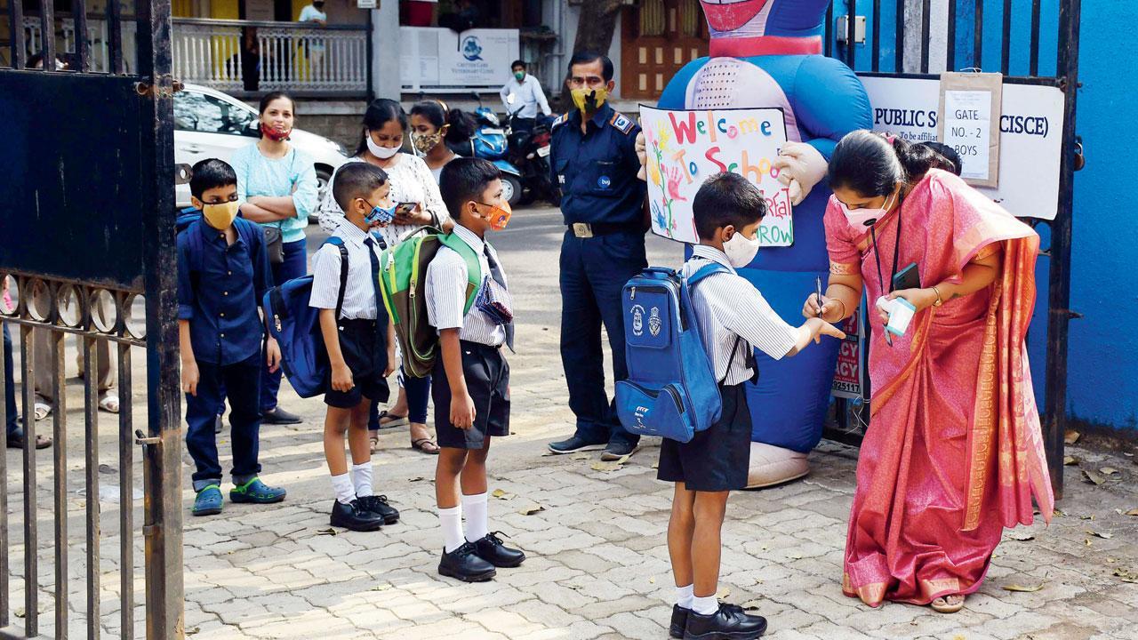 Mumbai: Parents of school kids aren’t worked up about Omicron