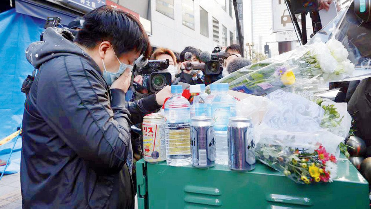Police search man’s house linked to Osaka fire
