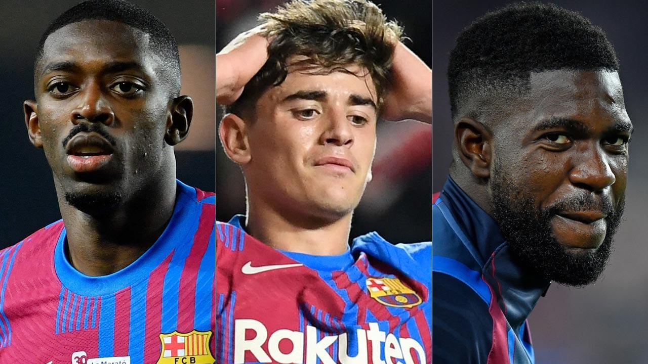 Three more Barcelona players self-isolate