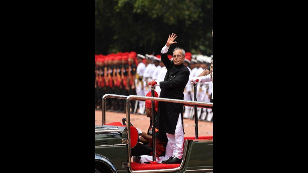 From being an Assistant Professor in Vidyanagar College, Kolkata to the President of India -- Mukherjee's journey was marked with his passion for electoral politics and his remarkable loyalty to the Congress party. Pic/AFP